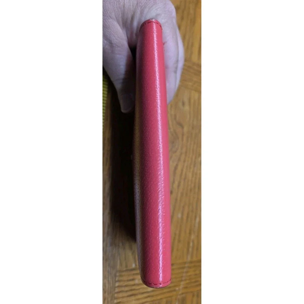 Kate Spade New York Grand Street Stacy Bifold Slim Wallet in Radish Pink